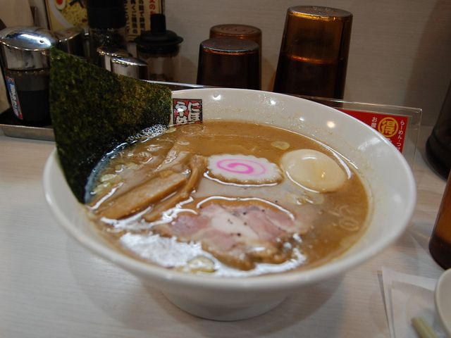 煮干しラーメン_煮干しらーめん 玉五郎 阪急梅田店