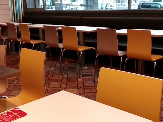 座席の様子_マクドナルド16号木更津店