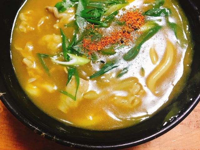 カレーうどん_だいきうどん流町店