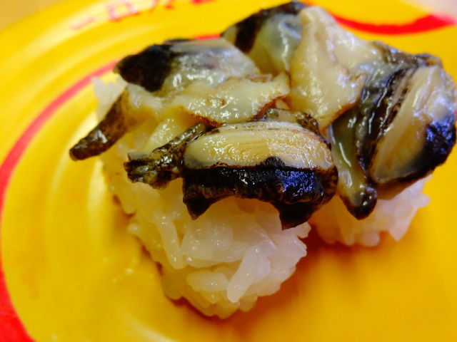 焼き赤にし貝_スシロー掛川店