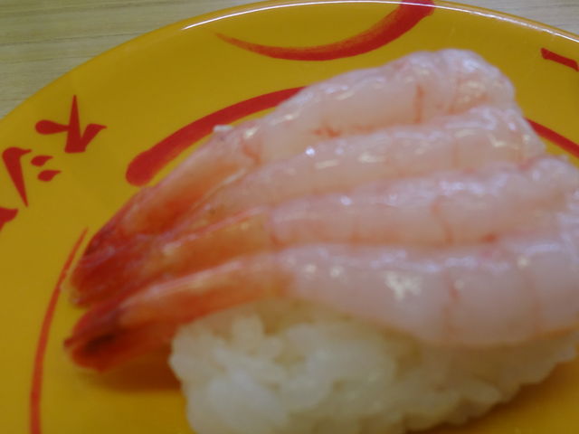 甘えび_スシロー栗東小柿店