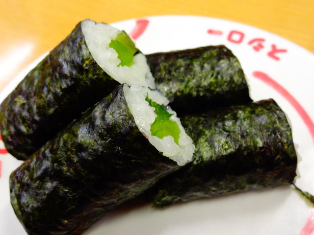 野沢菜巻_スシロー 半田店