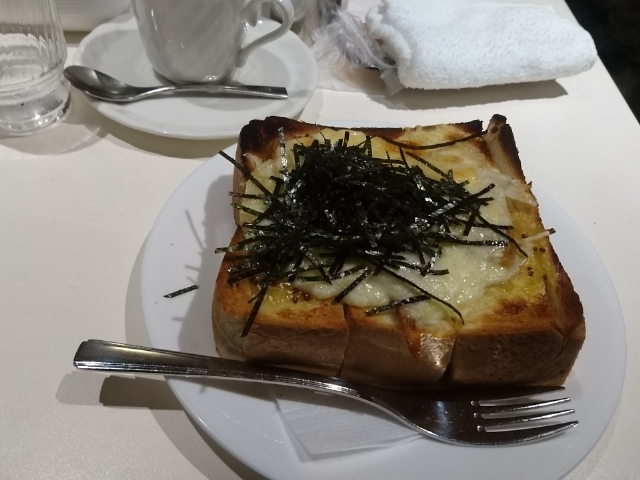 チーズトースト_ルノアール渋谷東急ハンズ前店