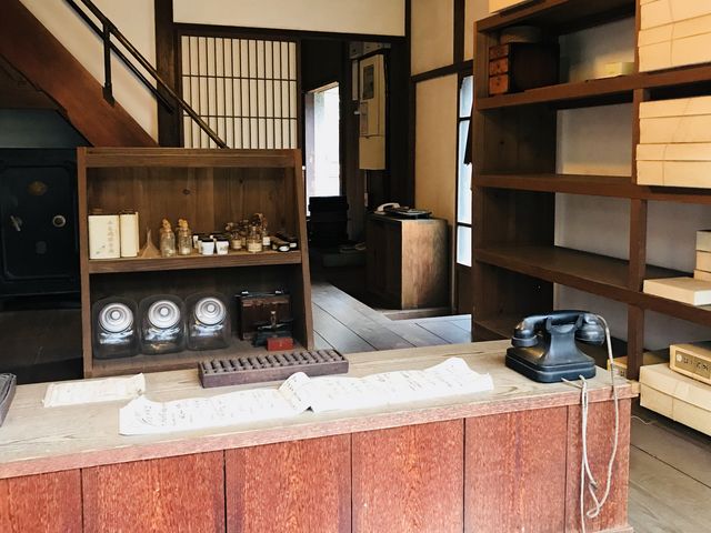 【江戸東京たてもの園〜村上精華堂】お店の中はこんな感じです_村上精華堂(江戸東京たてもの園)