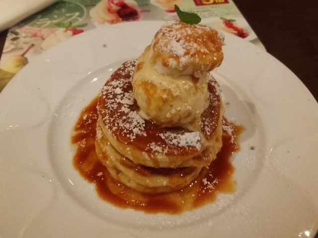 キャラメルハニーパンケーキ_デニーズ 渋谷公園通り店