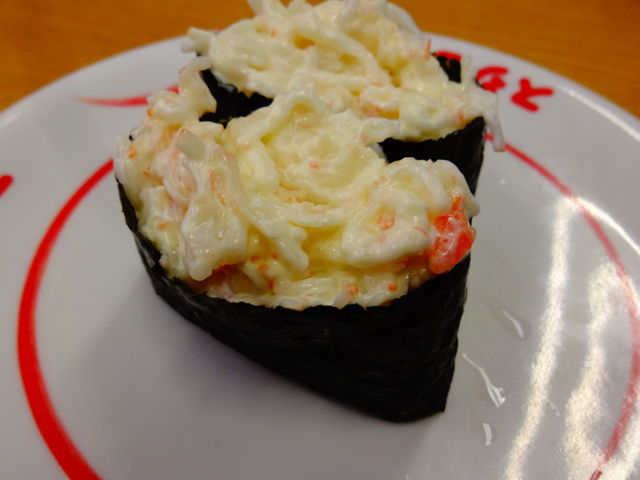 カニ風サラダ_スシロー熱田店