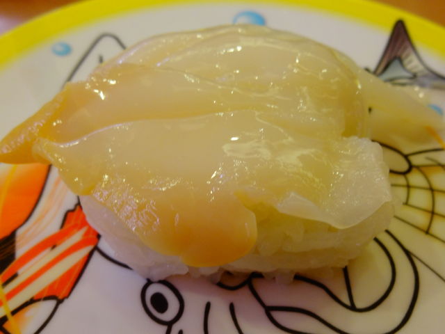つぶ貝_かっぱ寿司 中山寺店