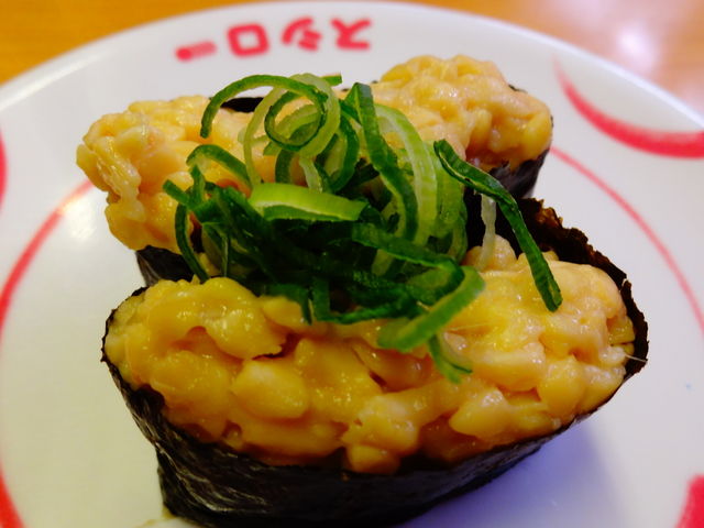 なっとう_スシロー 杭全店