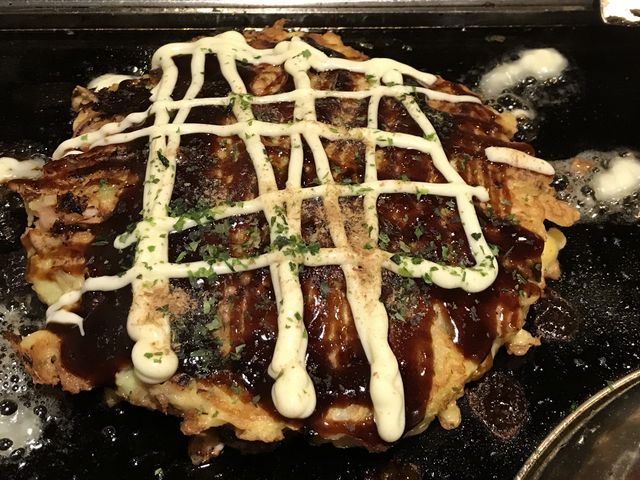 とっても上手に焼けました_お好み焼 道とん堀 六丁の目店