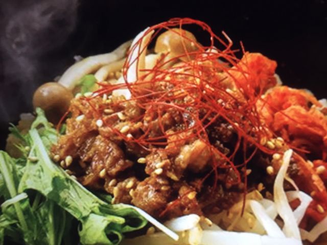 ビビンバ風炒飯_広東炒飯店 なんばパークス店