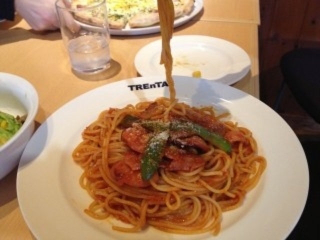 パスタが美味しいです!_トレンタ 月が丘店