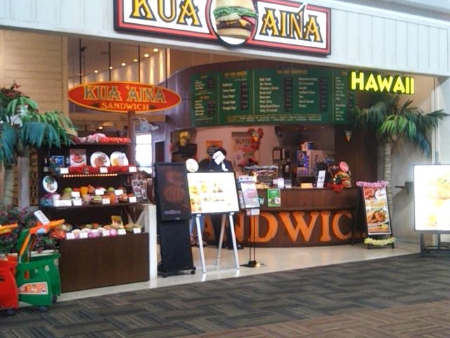 『クアアイナ イオン越谷レイクタウン店』。_クアアイナ KUA `AINA イオン越谷レイクタウン店