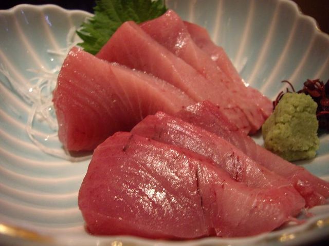 ヨコワの刺身は絶品でした!_お食事 地魚料理 きらく