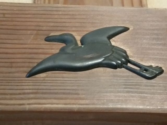 鶴の釘隠し_旧大島邸