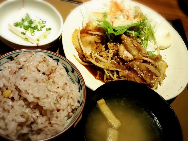しょうが焼き定食。_やよい軒高田馬場店