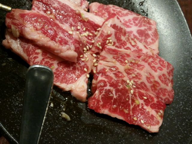 牛角カルビ_炭火焼肉酒家 牛角 板橋店