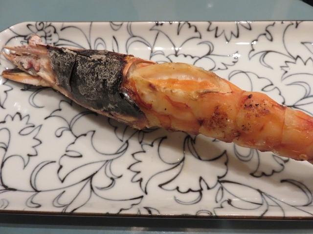 大エビの炭火焼_沙斗羅