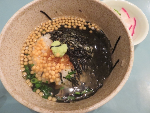 なめ茸お茶漬け_沙斗羅