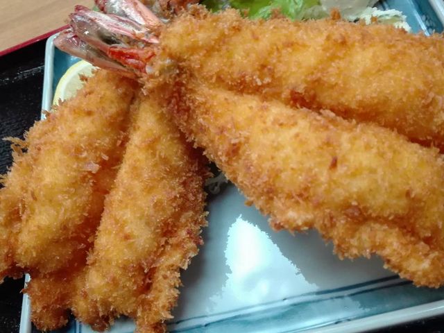 エビ。でかい !!_伊勢大阪屋