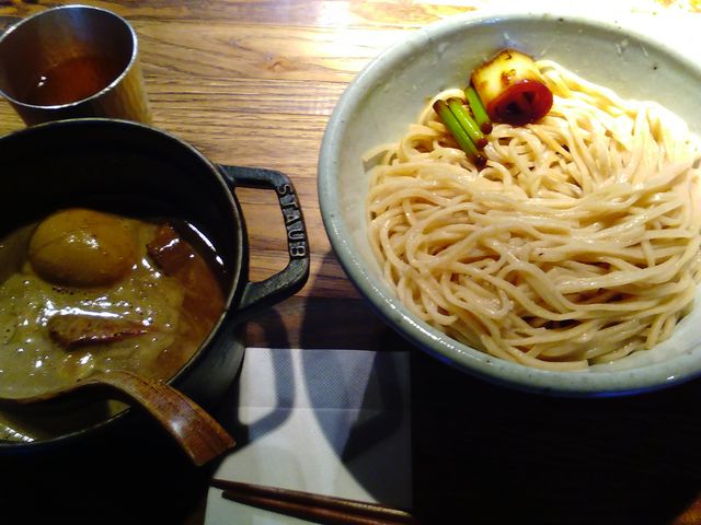 つけ麺。煮卵トッピング。_和醸良麺 すがり