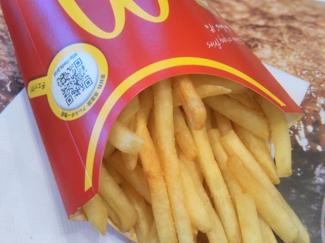 マックフライポテト_マクドナルド(McDonald’s) 北砂アリオ店