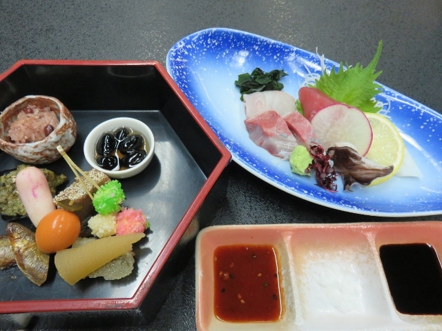 夕食_漁火の宿シーサイド観潮