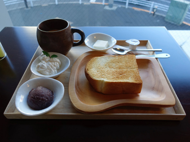 トーストセット_花園茶寮