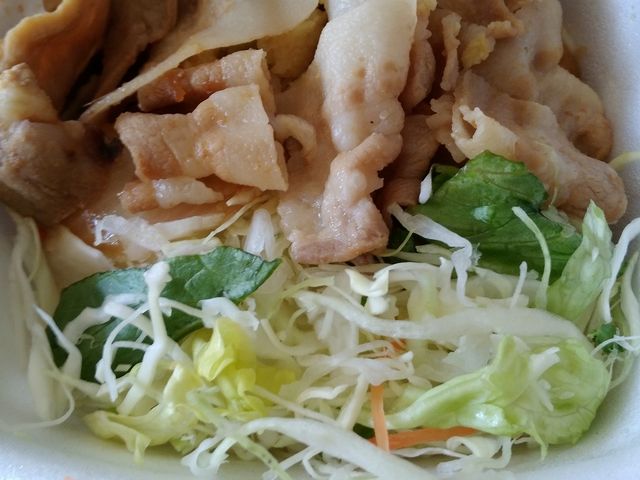 生姜焼き_吉野家 市ヶ谷駅前店