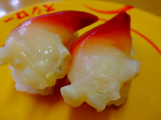 蒸しほっき貝_スシロー ゆめタウン高松店