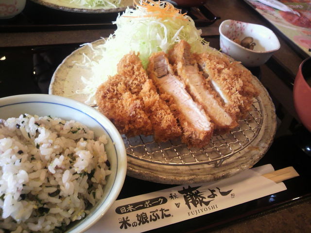 満腹ロースカツランチ_とんかつ藤よし山手台店