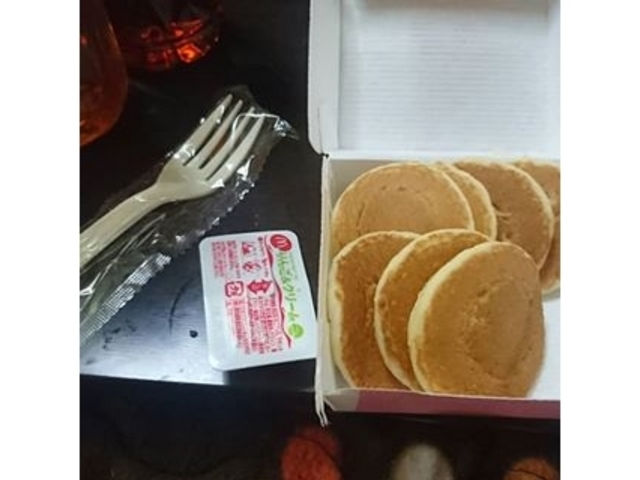 おやつにプチパンケーキ☆_マクドナルド 和田町店