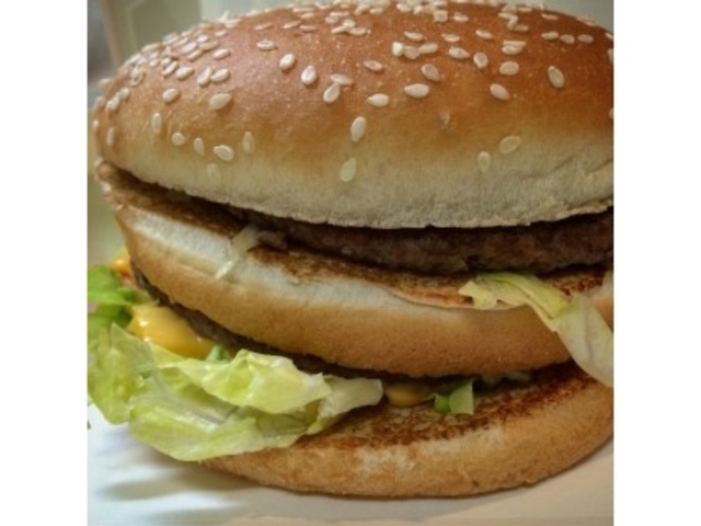 ボリューム満点!_マクドナルド児島店