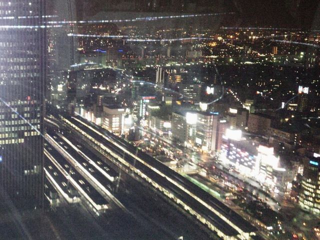 最上階からの景色_名古屋ルーセントタワー