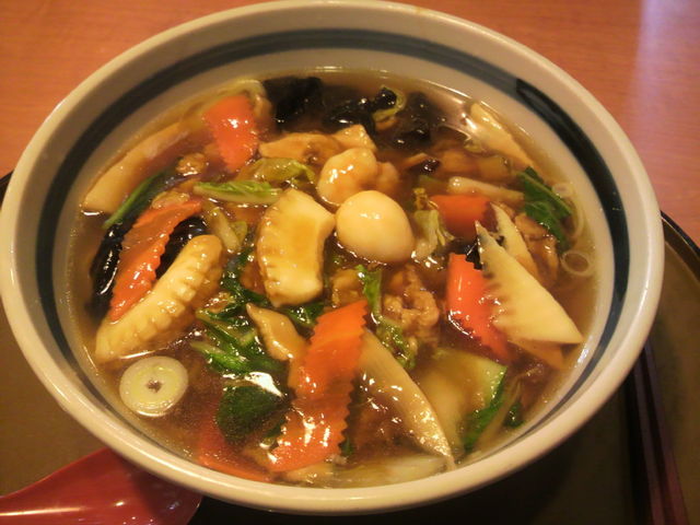 五目うま煮ラーメン_三宝亭 御所野店
