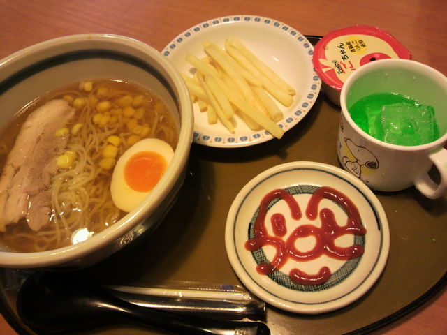 お子様ラーメン_三宝亭 御所野店