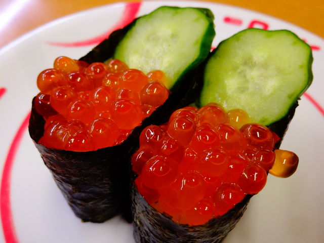 いくら_スシロー草加店