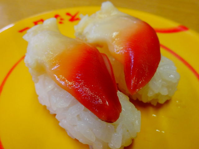 蒸しほっき貝_スシロー 和光白子店