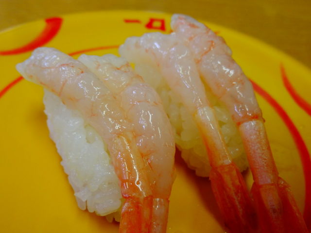 甘えび_スシロー旭店