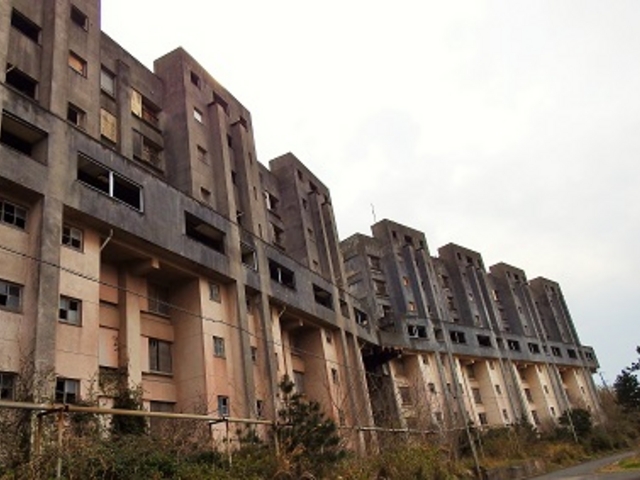 集合住宅_池島炭鉱跡