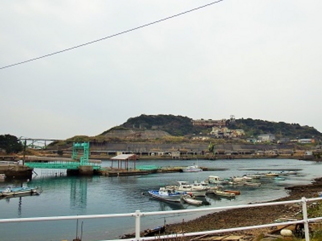 池島港_池島炭鉱跡
