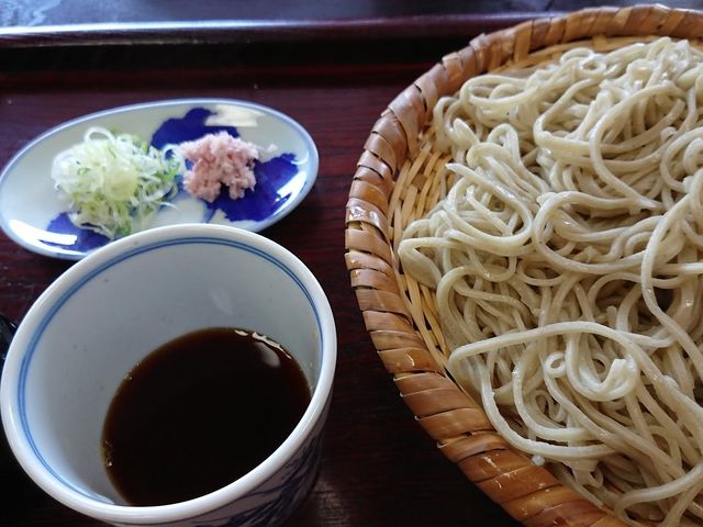 せいろ蕎麦、薬味は辛味大根おろし_村屋東亭