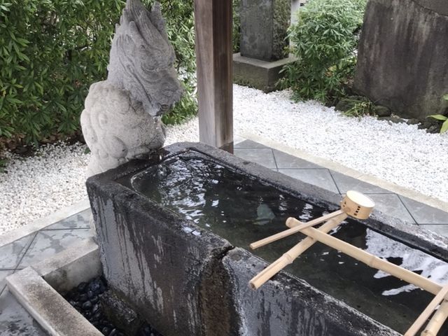 手水舎_石浜神社