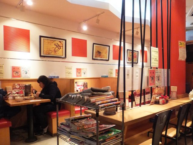 店舗の内部_天理スタミナラーメン針テラス店