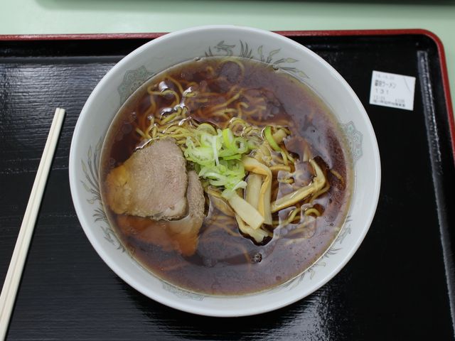 醤油ラーメン_旭川市総合庁舎地下食堂