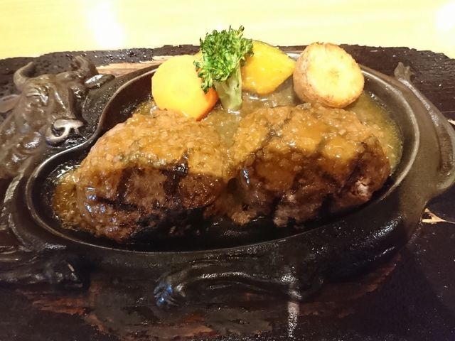 げんこつハンバーグ!_炭焼きレストランさわやか 掛川インター店