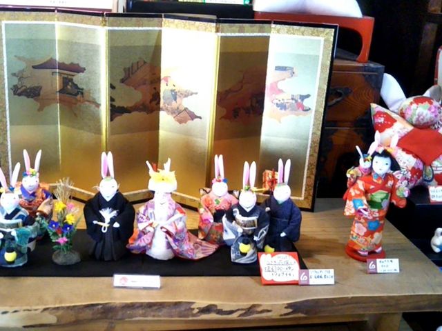 うさぎの人形_高山うさぎ舎