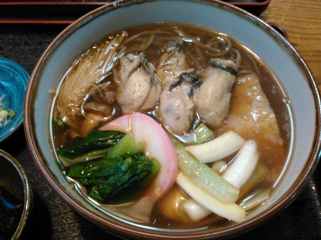 牡蠣そば_なが井
