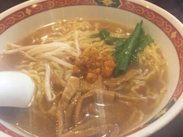 台湾ラーメンです。_でっかい餃子 曽さんの店 代々木店