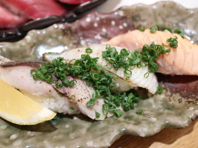 塩レモン3種盛り_まつば寿司