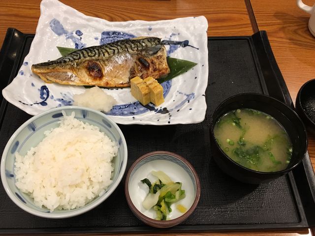 鯖の定食_藍屋 東大和店